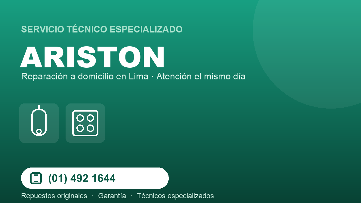 Servicio técnico Ariston