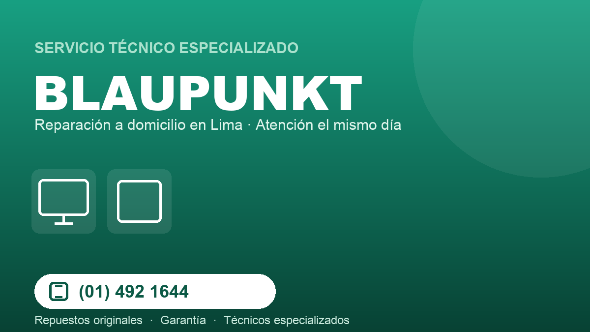 Servicio técnico Blaupunkt