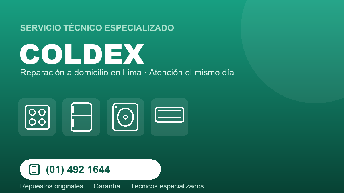 Servicio técnico Coldex