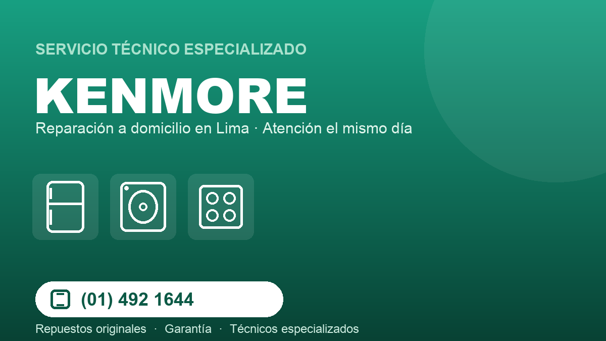 Servicio técnico Kenmore