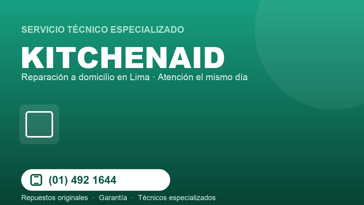 Servicio técnico Kitchenaid