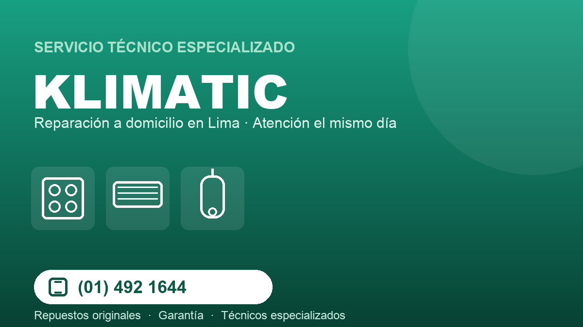 Servicio técnico Klimatic