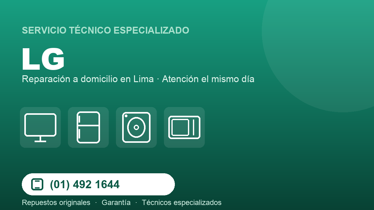 Servicio técnico LG