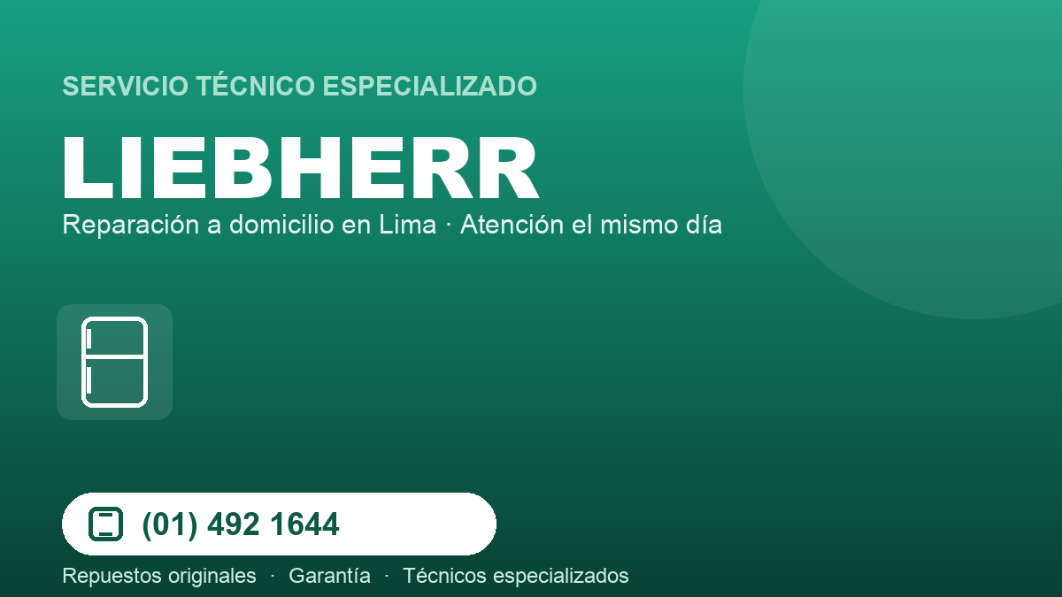 Servicio técnico Liebherr