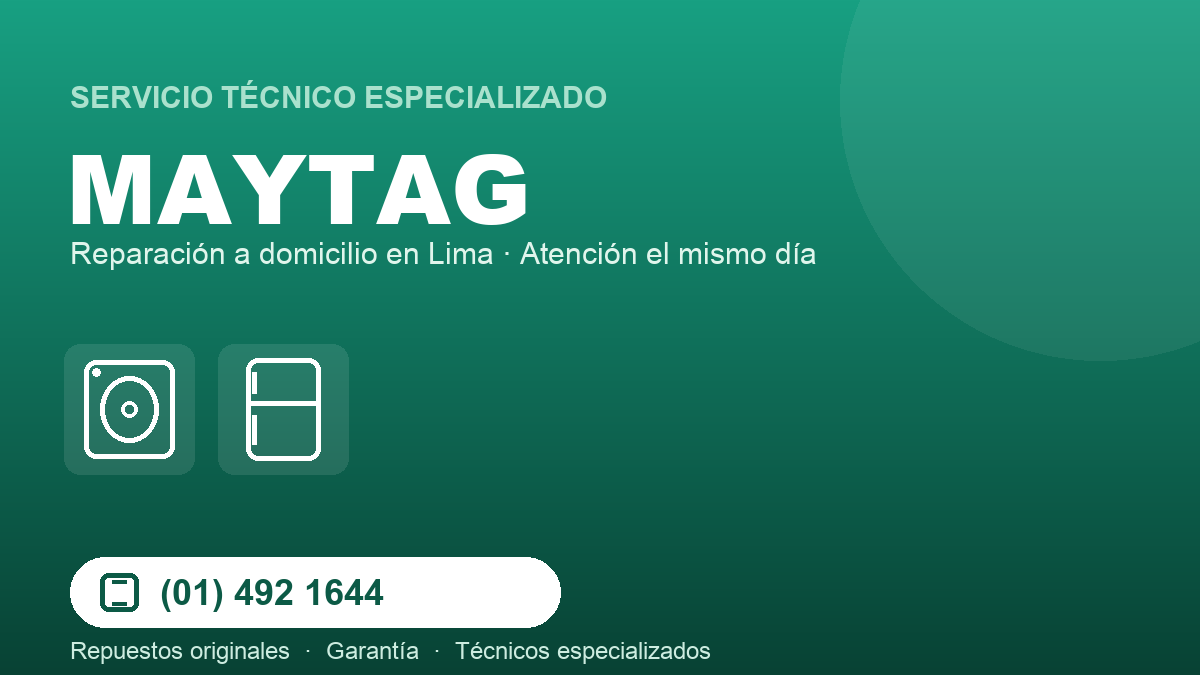 Servicio técnico Maytag