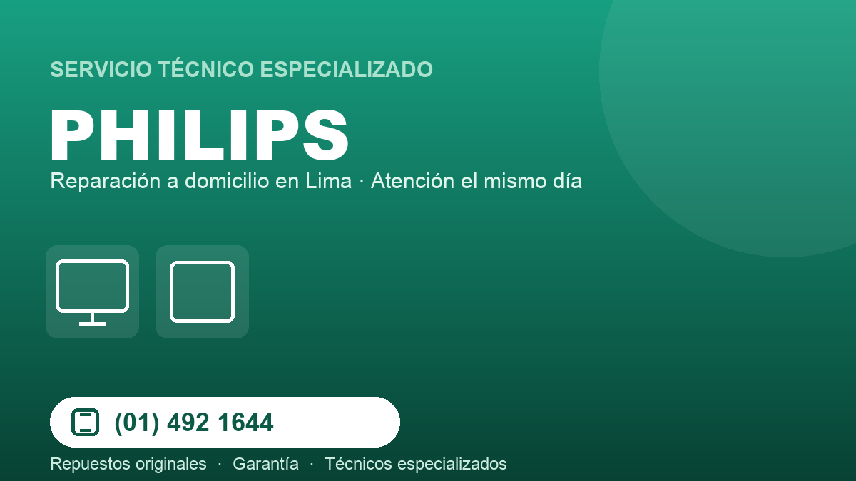 Servicio técnico Philips