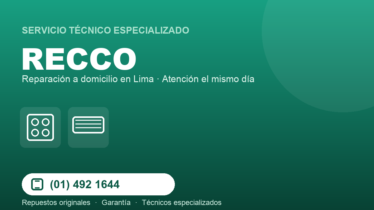Servicio técnico Recco
