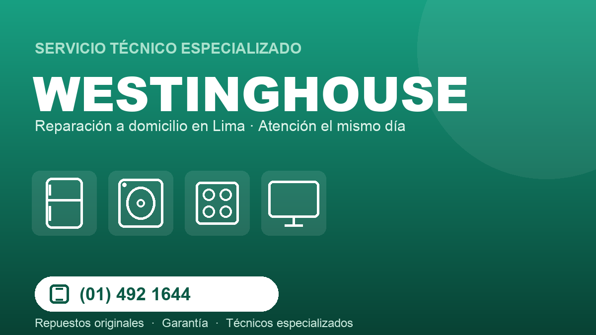 Servicio técnico Westinghouse
